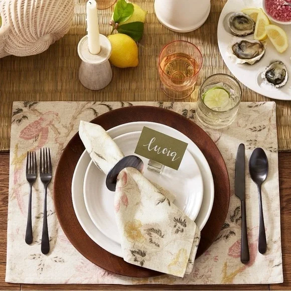 NWT Pottery Barn Madur Table Runner - 18 x 108 inches - Picture 5 of 6